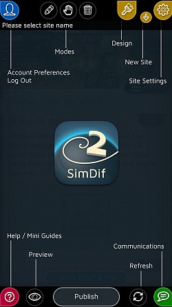 Това е пълнофункционален конструктор на уебсайтове за вашия телефон с Android